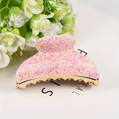 Elegant Solid Hair Claw Clip