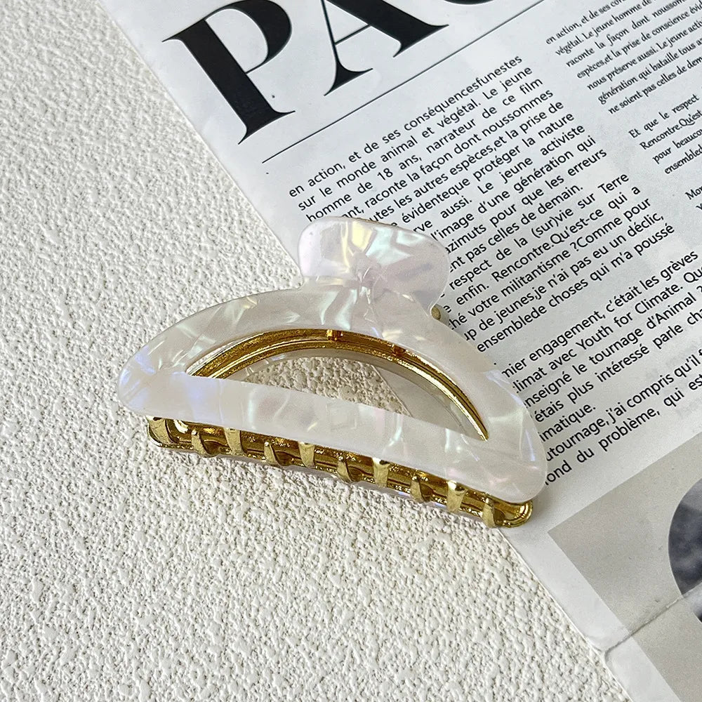 Semicircular Hair Clip - Mermaid
