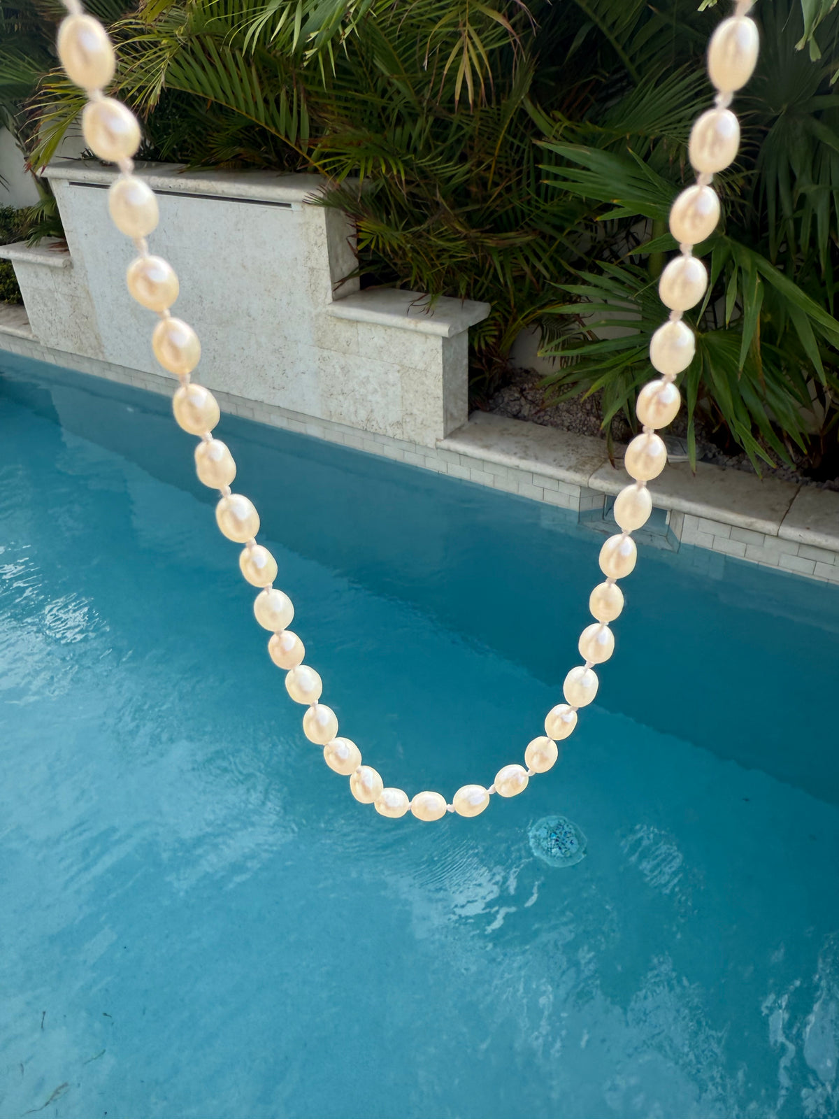 Cultured Freshwater Baroque Pearl Strand Necklace