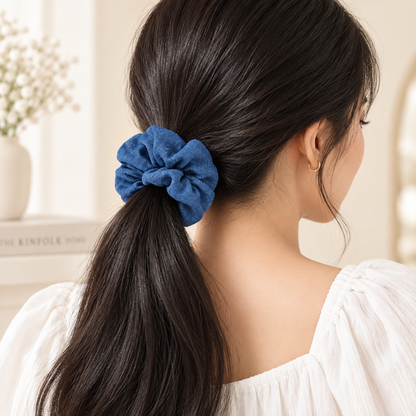 Denim Scrunchie