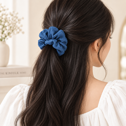Denim Scrunchie