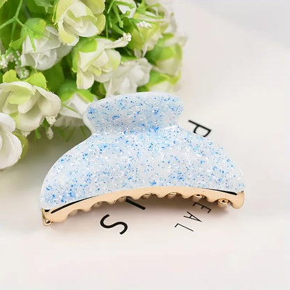 Elegant Solid Hair Claw Clip