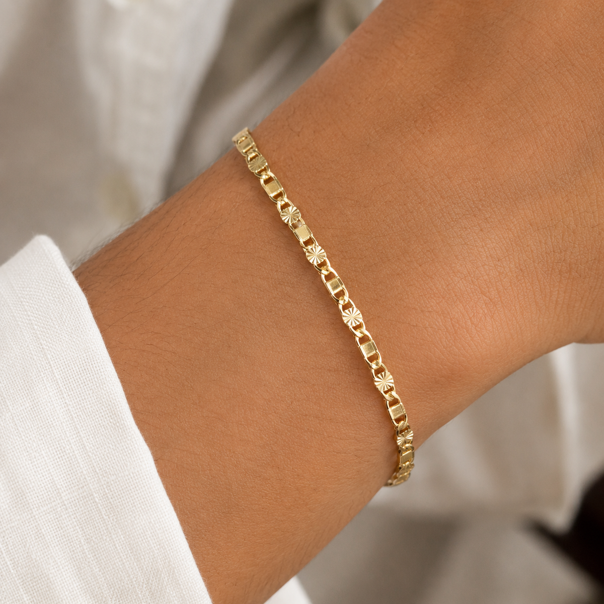 Women’s Valentino Bracelet Gold Filled 18K