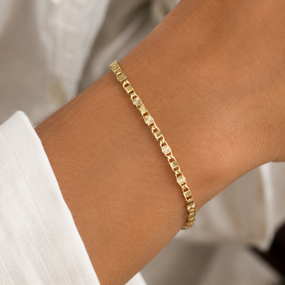 Women’s Valentino Bracelet Gold Filled 18K