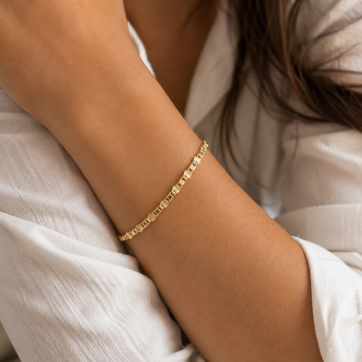 Women’s Valentino Bracelet Gold Filled 18K