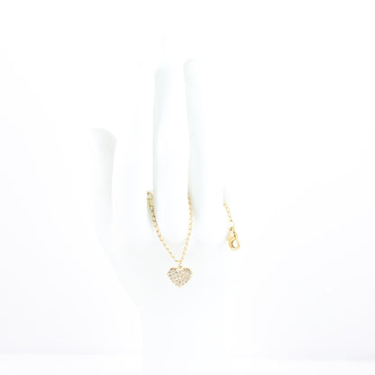 Heart Bracelet Gold Plated 24K Handmade