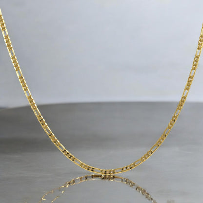 Gold Filled 18K Figaro 2.55mm 24"