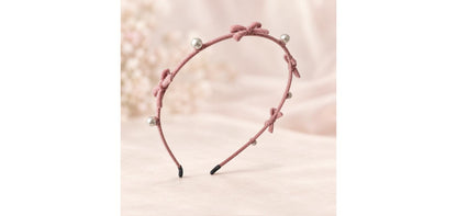 Zinc Alloy Bow Headband
