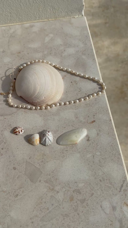 Cultured Freshwater Baroque Pearl Strand Necklace